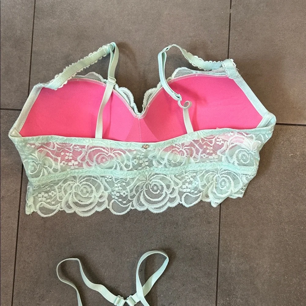 Pink Victoria’s Secret Bralettes 
(Two Both Size Large) - Picture 3 of 8